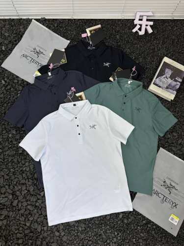 Arctertx始祖鸟印花品牌Logo户外舒适吸汗速干短袖polo衫 男女同款 想要一件能陪你应对各种场景的短袖polo衫？Arctertx始祖鸟印花品牌Log