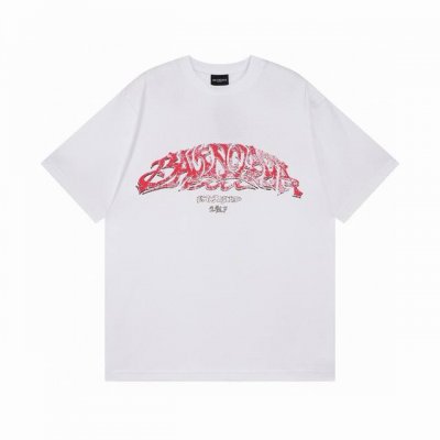 Balenciaga 巴黎世家2025 Ss 火焰涂鸦直喷印花短袖T恤 本市场No.1的质量 真正天花板品质 全部原版开发注意细节图 避免被盗图商家混发 正确2