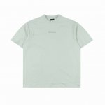 balenciaga 巴黎世家 字母前后刺绣短袖 独家定织定染布料 质感柔软舒适 前后幅巴黎英文字母Logo刺绣 刺绣饱满 Os落肩宽松版型 春夏最新砖柜同步