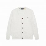 顶级品质 款号 Ds013# 拉夫劳伦Ralph Laurenv领纯色小马刺绣Logo麻花针织开衫 拉夫劳伦Ralph Lauren经典基础百搭四季款情侣针织开