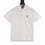 Burberry 巴宝莉 胸口Tb刺绣短袖Polo衫 选用棉质珠地网眼布打造，定制材质260G长绒棉，衣领为双系统提花定织扁机制成，有弹性，不变形，衣服全部原生