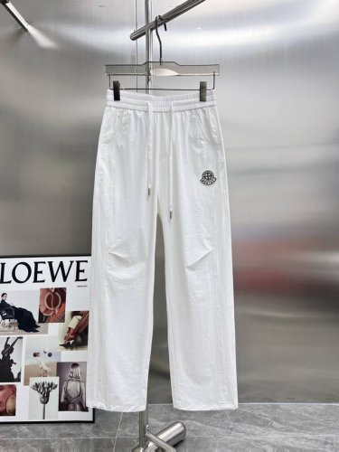 蒙口 Moncler 2025春夏新款 休闲裤 长裤，高端版本！专柜定制面料 透气舒适度高，细节无可挑剔，品牌元素设计理念，体现高品质。手感细腻柔软！呈现休闲裁
