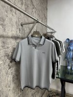 上新 25Ss P家早春新款起脚色织Polo 原版定制 进口纱线色染 经典百搭 码数48-56Jb16