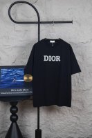款号M036 Dior 迪奥 市面顶级版本 S圆领T恤 采用280克36支活性环保面料 同缸定织定染原版同色螺纹 高端大厂毛巾绣做工 全套定制辅料 内里包边包条