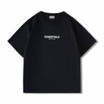 上新 顶级版本 Fear Of God Essentials 系列 字母印花套头圆领短袖T恤 男款 完全对版的面料 细节 做工 区别市场低版本！ 面料：采用24