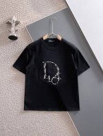 顶级最高版本 Dior 迪奥 经典字母压花贴布老花圆领短袖半袖T恤 男女同款 情侣款 宽松版型 最高版本 原版面料 高版本 高品质 所有细节 面料辅料工艺 全部