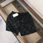 Gucci 古驰 2025最新款短裤沙滩裤沙滩旅游必备常年有货！！高订制原版五金！ 上身效果超正，腿部线条完全得到彰显，全客供进口速干面料 纹理 紧致细腻，内衬