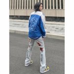 Fog刺绣款上身效果图