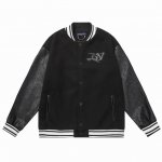 款号 B07 Lv 恶魔棒球服 700G尼料加荔枝纹压花 -M L Xl Xxl 黑