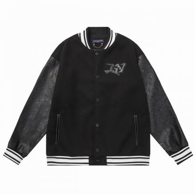 款号 B07 Lv 恶魔棒球服 700G尼料加荔枝纹压花 -M L Xl Xxl 黑