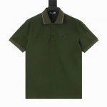 prada 普拉达 25Ss 胸口三角标撞色刺绣短袖polo衫 客供精仿棉打造珠地材质面料 质感柔软细腻爽滑 舒适透气凉爽 且久穿久洗不褪色不变形 进口田岛机刺