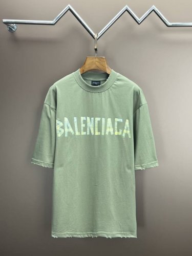 高端品质 巴黎世家Balenciaga 原版高克重纱纯棉面料 重工艺，印花，破洞，手感滑爽 L极度舒适体验 十足的高级感，都保持奢华高贵的特有的视觉质感. 颜色