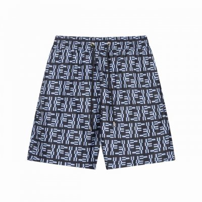 芬迪 Fendi 2025夏季新款时尚沙滩裤短裤带内网！官网同步 原版1-1复刻，经典Logo. 精选优质聚酯纤维面料、手感细腻，夏季必备单品、上身效果超帅气！