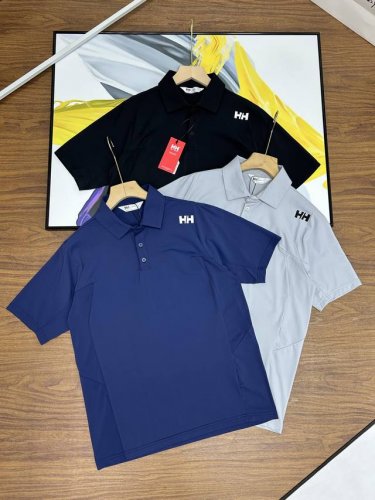Hh专柜同步更新 大爆款来啦！Helly Hansen Hh 2025新款男士户外运动休闲短袖商务凉感polo衫 冰丝速干面料 透气清爽丝滑的冰冰凉凉的感觉 太