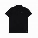 Fendi 芬迪 25Ss 烫金Ff徽标Polo短袖 采用60支双股280克重100%棉双面珠地面料，拆解纱线分析，订织蜂窝四角网眼胚布，衣领为双系统提花定织扁
