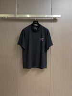 Arcteryx 2025Ss 始祖鸟渐变骨龙短袖T恤 男女同款，原版定制辅料 吊牌 洗水唛防尘纸，250克 双纱面料 定织定染螺纹。尺码：S-Xl