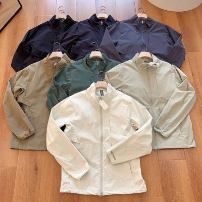 arcteryx 始祖鸟轻量休闲立领凉感防晒外套 户外轻量化凉感，立领防晒衣上新 ，专柜同款 采用功能性专业户外防晒型针织材料 88的锦纶和12的氨纶 有非常好
