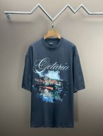 高端品质 巴黎世家Balenciaga 原版高克重双纱纯棉面料 重工艺印花、手感滑爽 L极度舒适体验 十足的高级感，都保持奢华高贵的特有的视觉质感. 颜色：巴黎