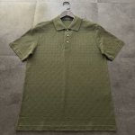 爆款推荐 Lv 路易威登2025新款提花小标翻领Polo衫T恤 原版面料高版本高品质 网红明星同款 50支双股跟原版面料300克 棋格提花+小标刺绣 手感非常舒