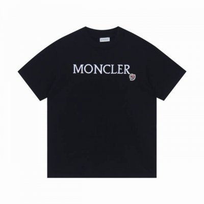 Moncler 蒙口 独家定制270克32支双纱滑爽棉 质感非常柔软舒服 100%区别市场的顶级面料 不缩水 不变形 不起球 搭配320克1*1螺纹 面料螺纹同