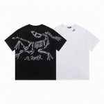 款号:L026 arcteryx始祖鸟手绘涂鸦骨龙短袖 男女同款 原版定制辅料 吊牌 包装袋 贴纸 洗水唛 防尘纸 250克 双纱面料 定织定染螺纹 原版贴纸
