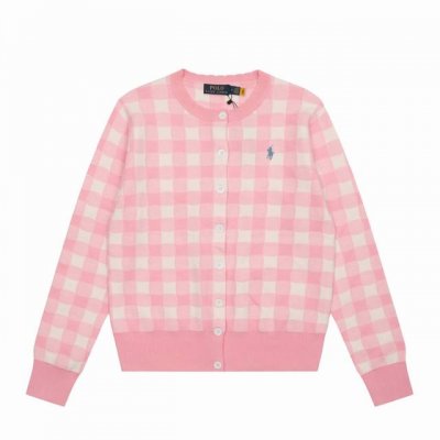 顶级品质 款号 Ds015# 拉夫劳伦Ralph Lauren格子提花基础小马刺绣Logo针织开衫长袖 拉夫劳伦Ralph Lauren经典基础百搭款平纹格子提