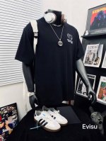 Evisu 福神高版本黑桃达摩和骰子印花男女休闲短袖T恤 不得不推荐一款非常受欢迎的硬货！360克双纱面料 有型 更有质感 夏季你需要这样一件超百搭的T恤看品质