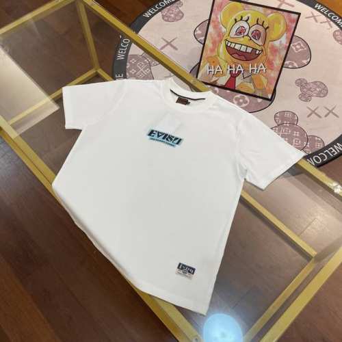 上新，100 Evisu福神2025新款男士字母海鸥短袖 颜色：白 尺码：S-Xxl S码 肩宽44 胸围96 衣长68 适合身材100-120斤 M码 肩宽4