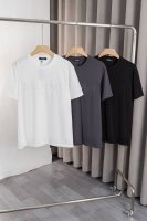 x018 25Ss新款Balmain短袖,采用260克双纱纯棉面料经典Balmain 字母Logo刺绣工艺 ，简单大方 时尚百搭，颜色：黑色白色. 尺码:M～3