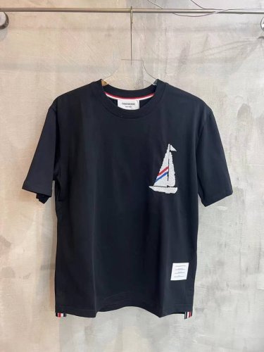 8807# 25Ss 汤姆布朗帆船短袖 黑色 白色 Xs S M L