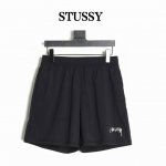 stussy X Nike 耐克斯图西 25Ss梭织短裤 定织定染高纤高密度梭织布，不会透光，透气性非常好，手感非常好，弹力裤腰头，单独定制的洗标，进口胶浆印花