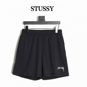 stussy X Nike 耐克斯图西 25Ss梭织短裤 定织定染高纤高密度梭织布，不会透光，透气性非常好，手感非常好，弹力裤腰头，单独定制的洗标，进口胶浆印花