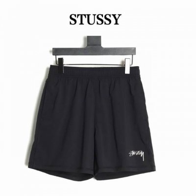 stussy X Nike 耐克斯图西 25Ss梭织短裤 定织定染高纤高密度梭织布，不会透光，透气性非常好，手感非常好，弹力裤腰头，单独定制的洗标，进口胶浆印花