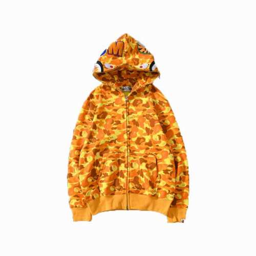 上新★轻奢推介310 高版本 bape X Pubg联名款绝地求生吃鸡橙迷彩卫衣 鲨鱼头潮炸街，满满的潮流味，任何人都可以完美驾驭，采用活性全棉订染定制面料，不