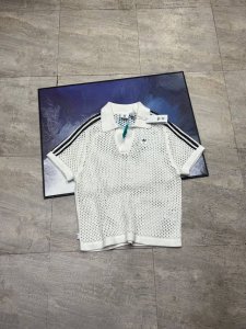 Adidas Originals X Clot三叶草联名系列舒适时尚柔软网状镂空钩花针织polo短袖短裤 四色原版购入打版 百分百纯棉制造 不会起球放心穿 双面