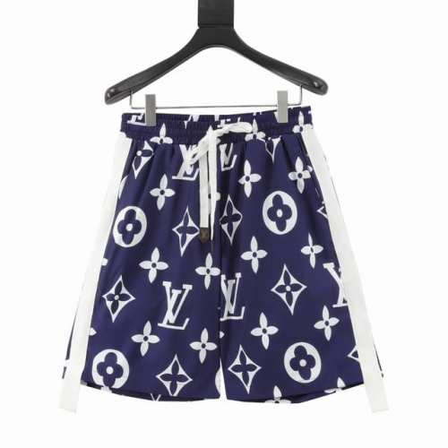 Louisvuitton 路易威登 满印老花飘带短裤 客供原版定织面料，面超料赞，爽滑舒适，手感一流，经典老花Logo印花长袖外套短裤套装，融汇 Monogra