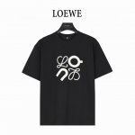 Loewe罗意威 & On 25Ss 联名徽标Logo刺绣短袖T恤 购入原版开模打造，全套定制辅料，所有细节完美还原 简约清新风格，彰显出高品格的气质， 采用2