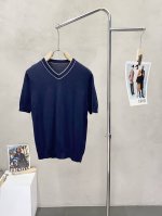 Bc-Brunello Cucineli 布鲁内洛 库奇内利独家专供最新时尚针织短袖。经典设计感与颜值爆棚的短袖 品质更是无法挑剔品控可以直接入手，不容过错的高