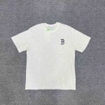 Xx019 Mlb背后大标老花满印图案 Zp开版 260克克重纯棉面料 情侣款：S Xxl 黑色 白色 灰色