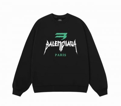 Balenciaga巴黎世家paris春季圆领卫衣 原版面料高版本高品质 网红明星同款 优选新疆华棉面料 pu直喷印花Logo工艺 定制定染 手感非常舒服 超级