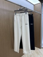 高端货品 Guc 2540春夏新款休闲裤！官网同步发售。品牌经典Logo休闲裤 ，定制面料，舒适度极好，手触感强烈。辨识度极高，Fdh完美品相工艺 颜色：黑色