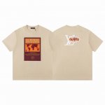 款F29 Lv 顶级版本.官网品质 Louis Vuitton路易威登 Lv 25Ss世界地图印花烫钻字母短袖T恤 采用原板独家定制280克32支双莎纯棉面料