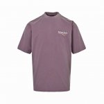 Balenciaga 巴黎世家 可乐波浪印花短袖 全新的面料与车线工艺，定制高克重面料，全程都是定织定染的，特殊色的决绝忌讳现成面料，大货只用到10卷面料，虽然