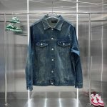 balaniegas 巴黎B家24Ss复古水洗重工水晶满钻牛仔夹克外套男女同款 颜色 蓝色 码数 M L Xl Xxl