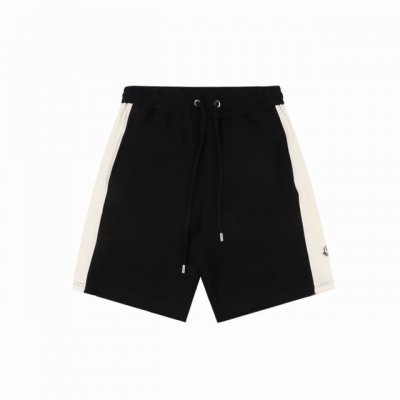moncler 蒙口 25Ss 撞色拼接小标Logo刺绣短裤 采用棉质太空棉面料精心制作 饰以最新最顶级黑杏双色撞色拼接 定制面料采用威化布织法 超高端针织工艺