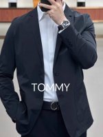 Tommy 汤米 春夏薄款透气男士微弹单西纯色简约商务休闲弹力抗皱休闲西服 这款西服薄如蝉翼，春夏季商务人士都爱穿！ 抛开厚薄谈凉快，那就是扯淡 要凉快，当然是