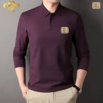 p170 Miumiu 男士春秋高档精品Polo衫 尺码：M-4Xl，最大可穿210斤。 介绍：春秋专柜同步新款短袖翻领Polo衫 ，简单大方，精美5D工艺Lo