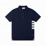 Thom Browne 汤姆布朗 Tb经典四条杠基础风格 年年都穿的经典款必须选择品质独家定制，柔软舒适，圆领短袖针织衫，凉爽，透气，手感无敌好，拿到手里就能感