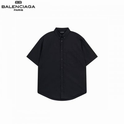 balenciaga 巴黎世家 25Ss涂鸦模糊可乐海浪衬衫短袖 可乐喷墨风～波浪可乐海浪经典恶搞涂鸦 新式Os裁剪设计,随意休闲的慵懒美感. 绝美的气质茧型款
