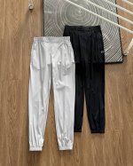 可隆女裤 Kolon Sport可隆女士户外运动休闲速干裤冰丝裤 裤脚反光拉链设计 束脚抗菌抗污长裤面料吸湿排汗干爽舒适紫外线阻隔率 99%Upf + 隐形口袋
